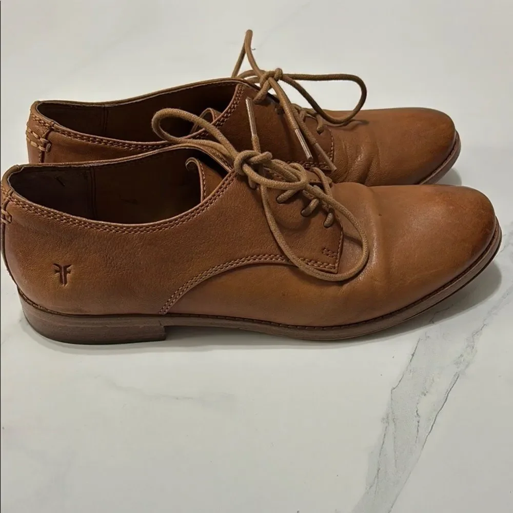 FRYE Men's Brown Leather Shoes
